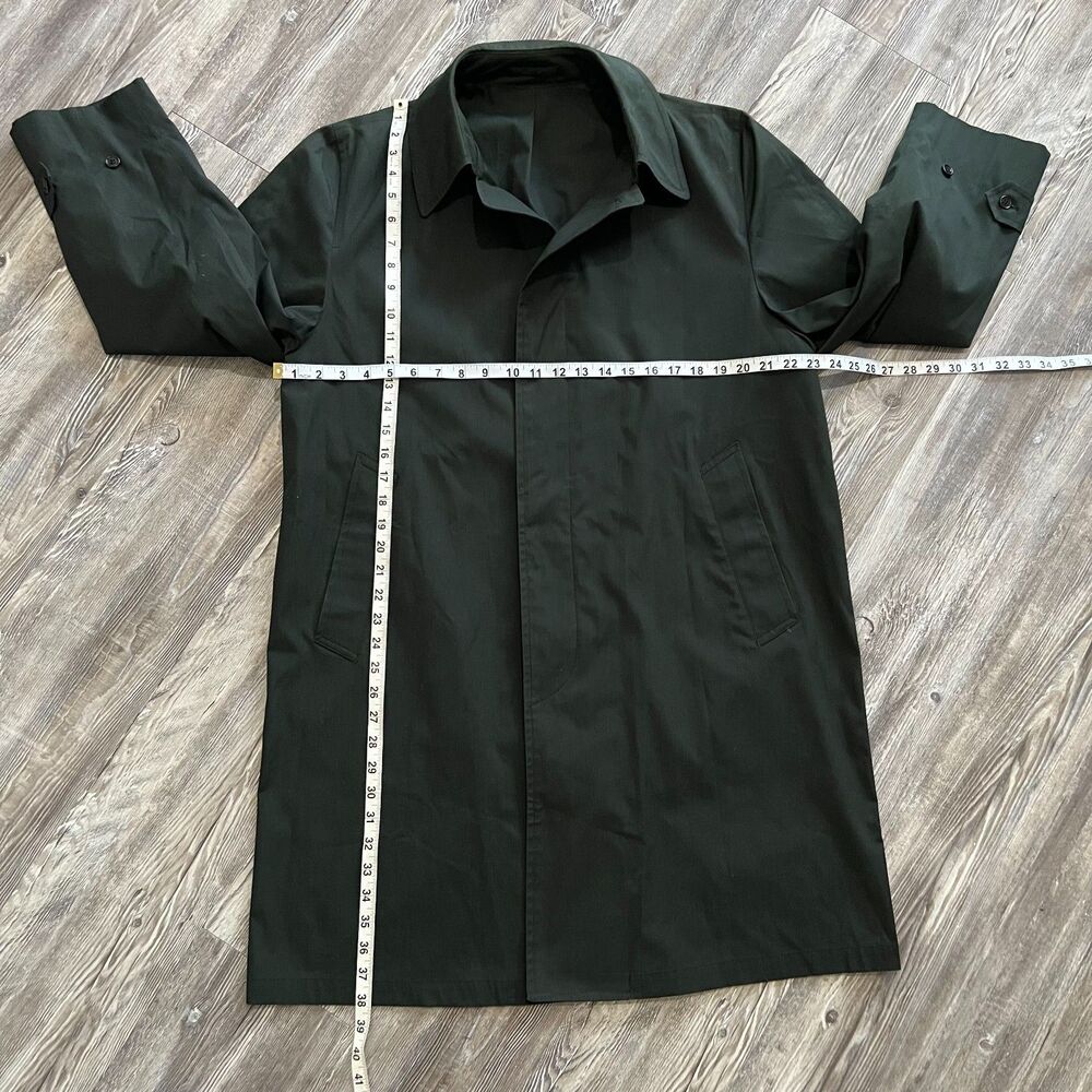Vintage London Fog Maincoats Raincoat 40 Short USA - Picture 6 of 9